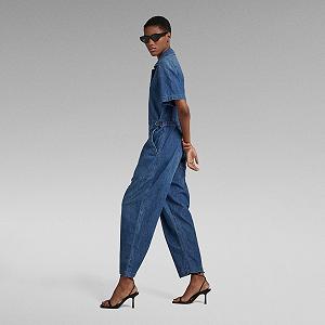 Жіночий джинсовий комбінезон G-Star Relaxed Jumpsuit Straight Faded Harbor - S ціна на synthetic.ua - Фото 1 Жіночий джинсовий комбінезон G-Star Relaxed Jumpsuit Straight Faded Harbor - S synthetic.ua - Фото 1