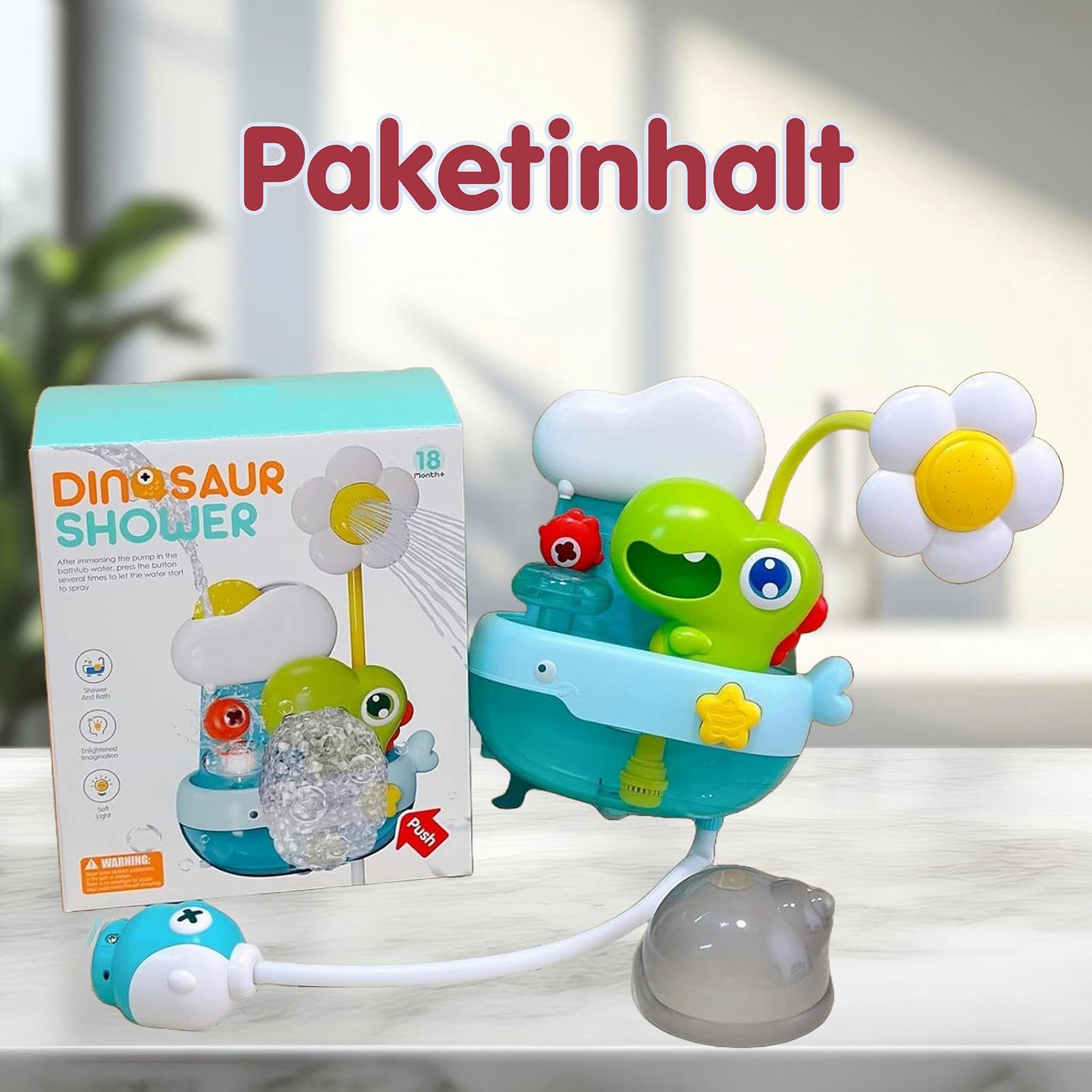 Игрушка для ванны Динозавр с пеной для душа, фото №9