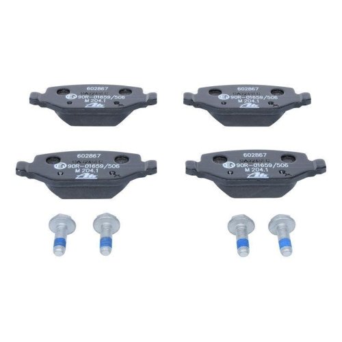 Комплект дискових гальмівних колодок ATE 13.0460-2867.2 для FIAT, задня вісь, фото №2