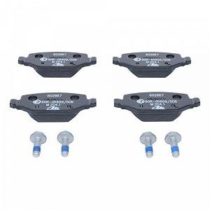 Комплект дискових гальмівних колодок ATE 13.0460-2867.2 для FIAT, задня вісь synthetic.ua - Фото 1