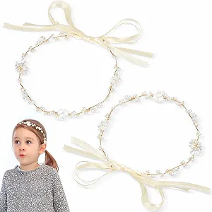 Венок на голову Цветочный, 2 шт., для девочки - Фото 1