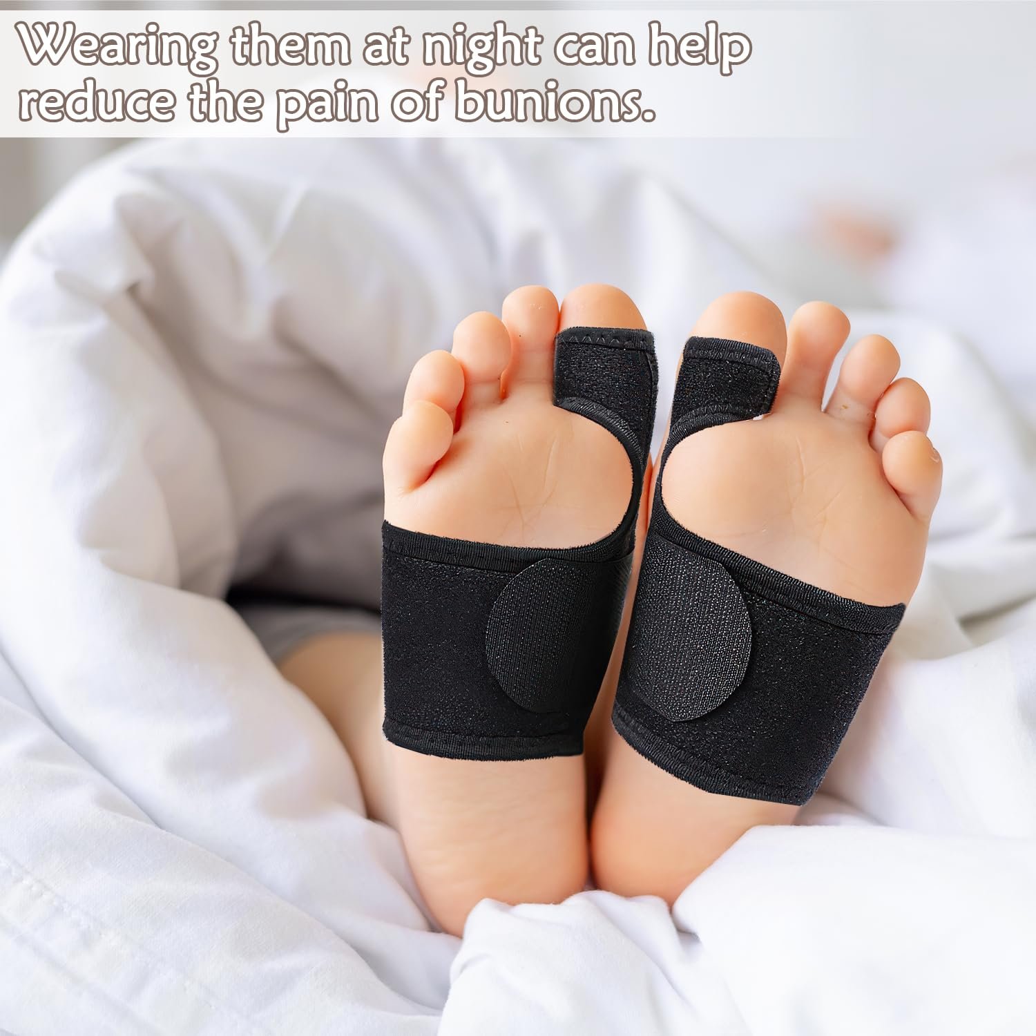 Коректор великого пальця стопи з алюмінієвою шиною для чоловіків та жінок, 1 пара, фото №7