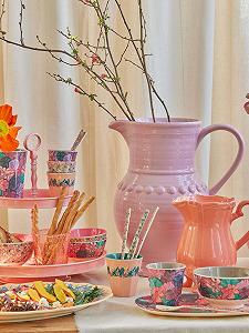 Кружка Rice Меламин Средняя Forest Flower Print Цветочный узор Детская кружка Кружка для кемпинга Посуда для кемпинга Кружка для напитков Меламиновая посуда Небьющаяся Без BPA 250 мл synthetic.ua - Фото 1