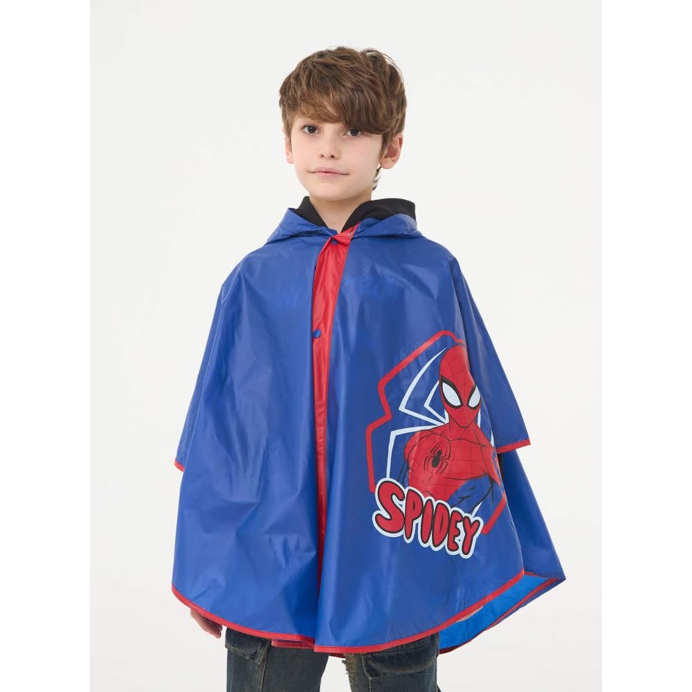Дощовик CARTOON Людина-павук Marvel з капюшоном та застібкою на ґудзиках, фото №6 Дощовик CARTOON Людина-павук Marvel з капюшоном та застібкою на ґудзиках, фото №6