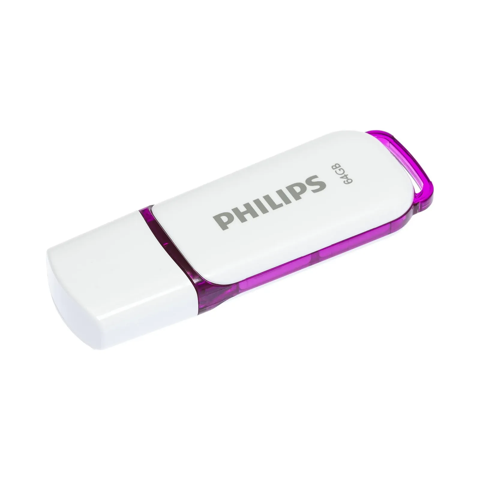 USB флеш-накопичувач Philips Snow Edition 2.0 64 ГБ White/Purple, фото №3