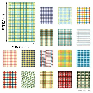 Набір наклейок для фото Pack of 140 7 стилів для Fujifilm Instax Mini 11 9 8 70 7s synthetic.ua - Фото 1