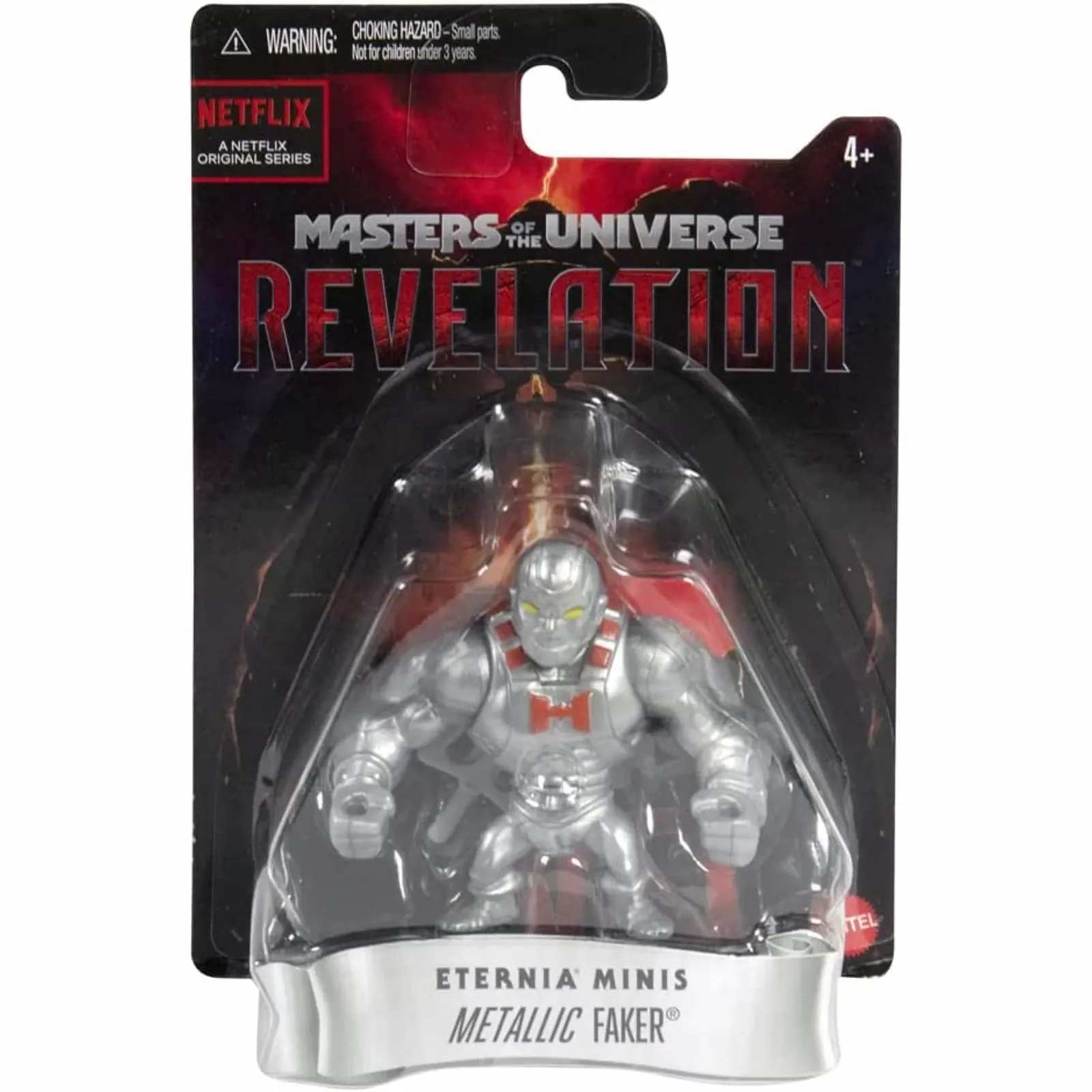 Міні-фігурка Eternia Minis Story Starters Masters of the Universe Revelation Metallic Faker, фото №5