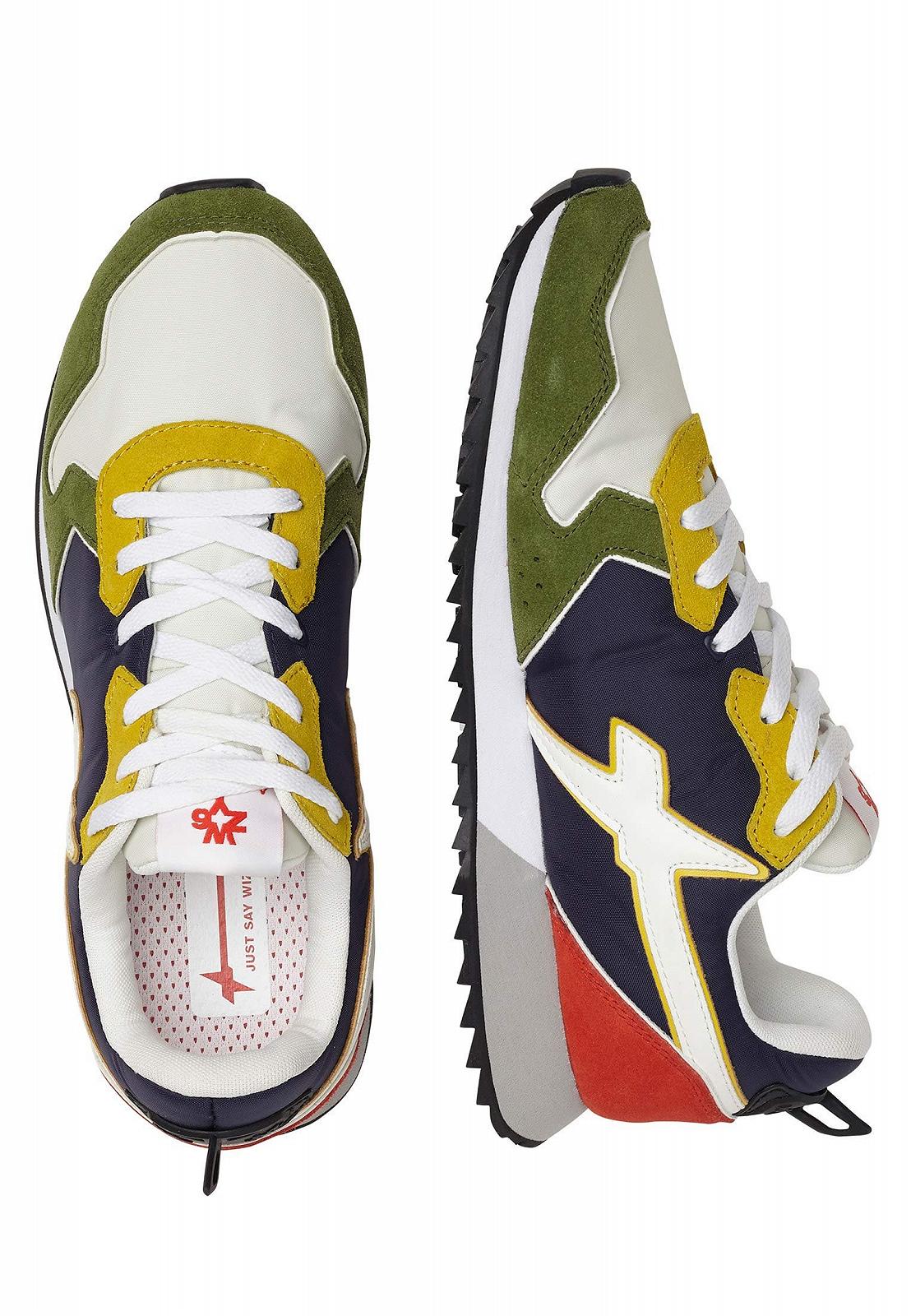 Кросівки W6YZ Jet M Шкіра та нейлон Помаранчевий/Колір мілітарі, фото №3