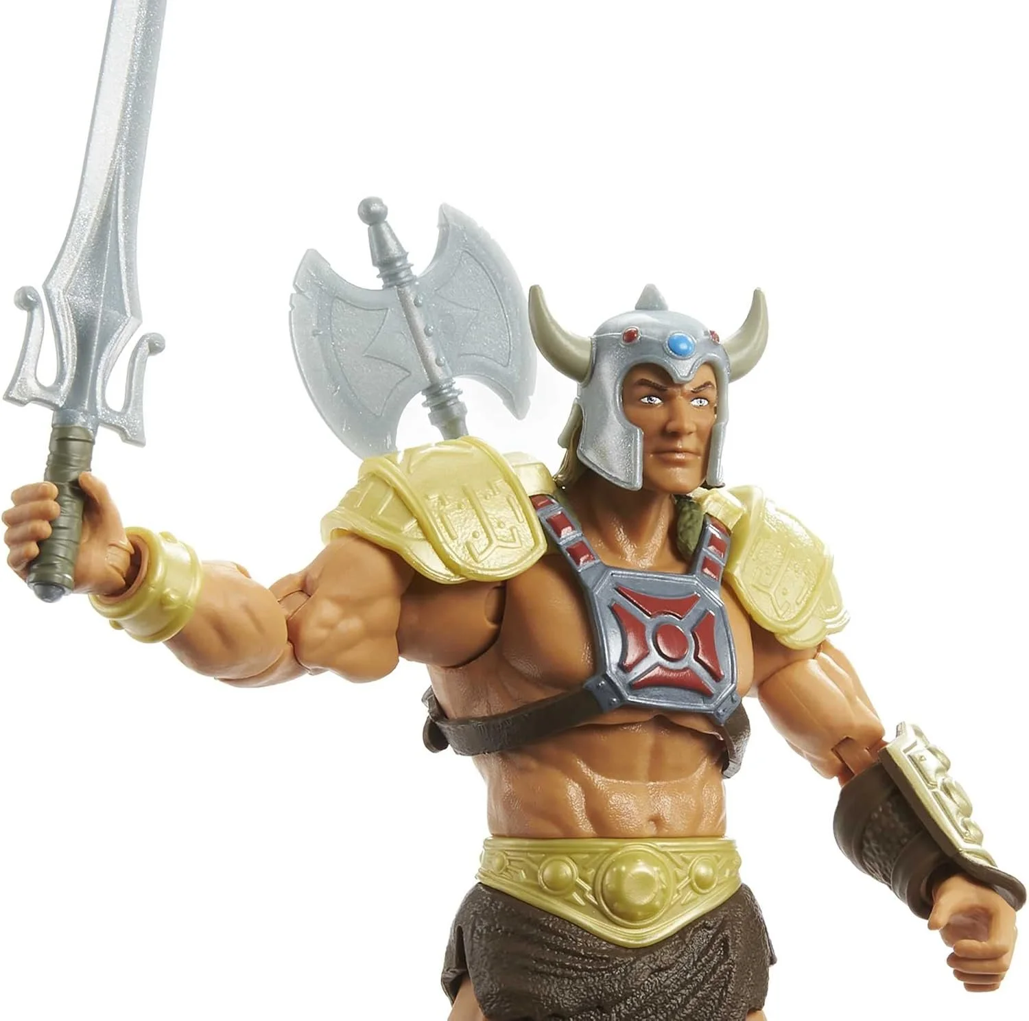 Колекційна фігурка Mattel Masters of the Universe Masterverse Viking He-Man (18 см), фото №3