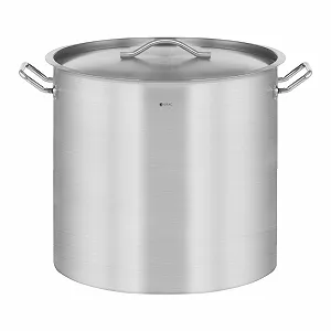 Кастрюля индукционная Royal Catering из нержавеющей стали 70 литров - Фото 1