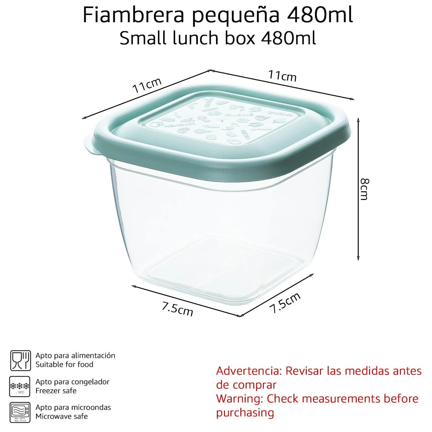 Набір контейнерів для їжі 24 шт. 480 мл пластикові BPA Free різнокольорові, фото №3 Набір контейнерів для їжі 24 шт. 480 мл пластикові BPA Free різнокольорові, фото №3