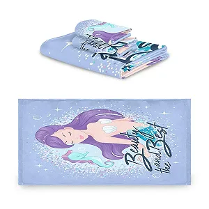 Набор полотенец BEUSS Beautiful Mermaid 100% Cotton 3 предмета - Фото 1