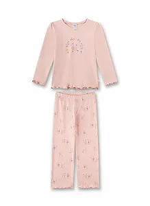 Пижама Sanetta для девочек Длинная Розовый - Фото 1