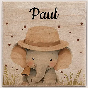 Скарбничка дерев'яна Safari Слон synthetic.ua - Фото 1