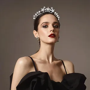 Обруч на голову, Серебряное украшение synthetic.ua - Фото 1