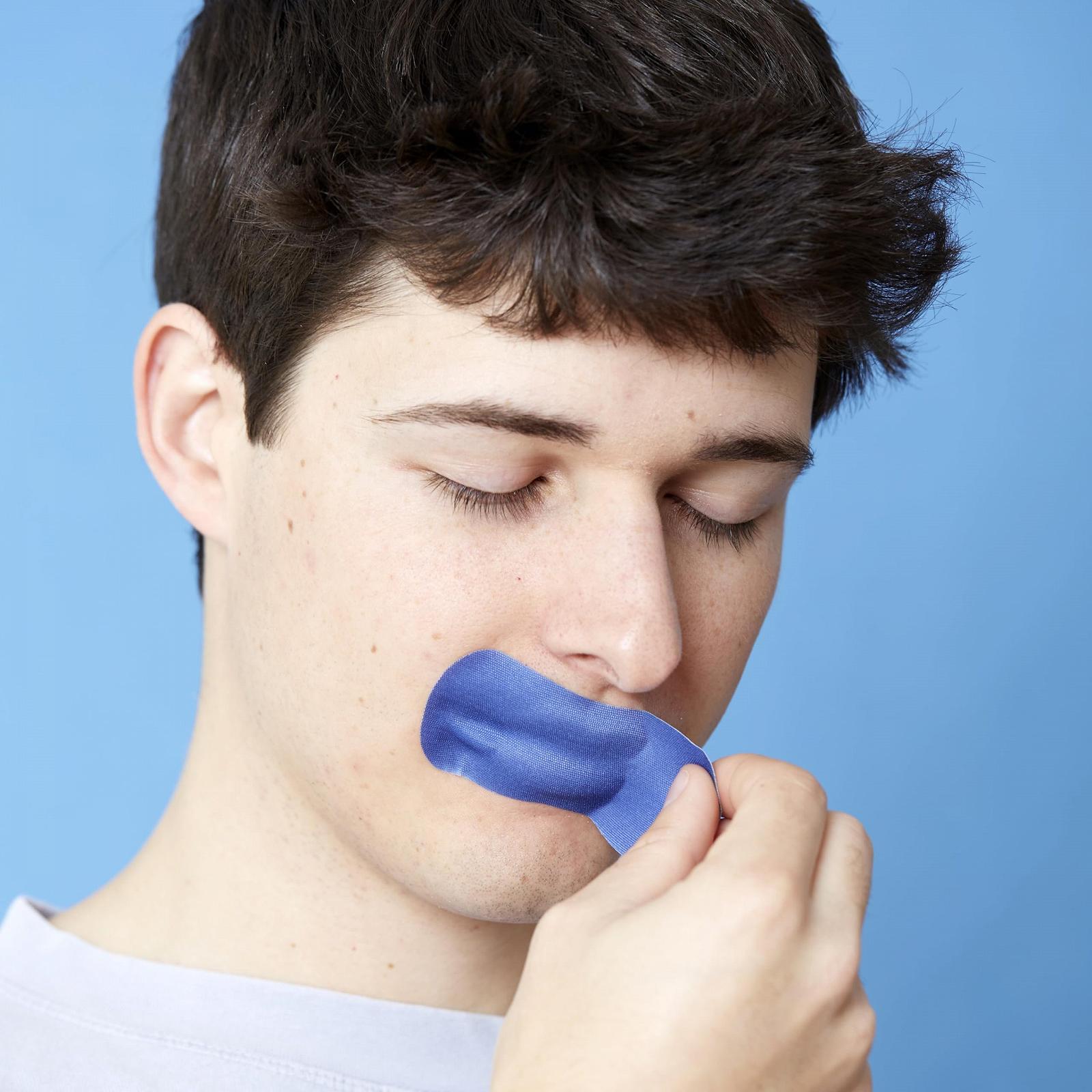 Полоски на рот Wild Stripes Sunset пластыри для рта для лучшего дыхания носом и спокойного сна., фото №6