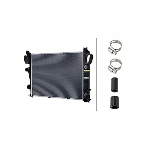 Радіатор охолодження двигуна HELLA 8MK 366 302-551 - Фото 1