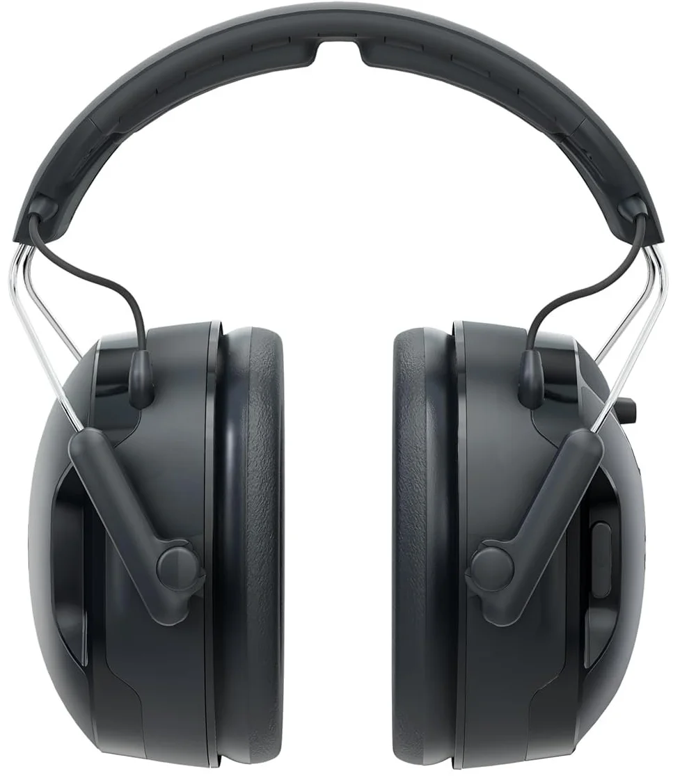 Беспроводные наушники 3M WorkTunes Connect & Solar / Bluetooth 5.2 / USB Type-C / Пассивное шумоподавление 33 дБ / Влагозащита / До 40 часов работы / Черные (90573E-1), фото №2