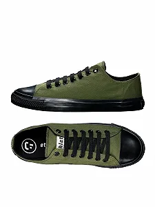 Кеды Ethletic Canvas Black Cap Lo Cut Fairtrade Product synthetic.ua - Фото 1