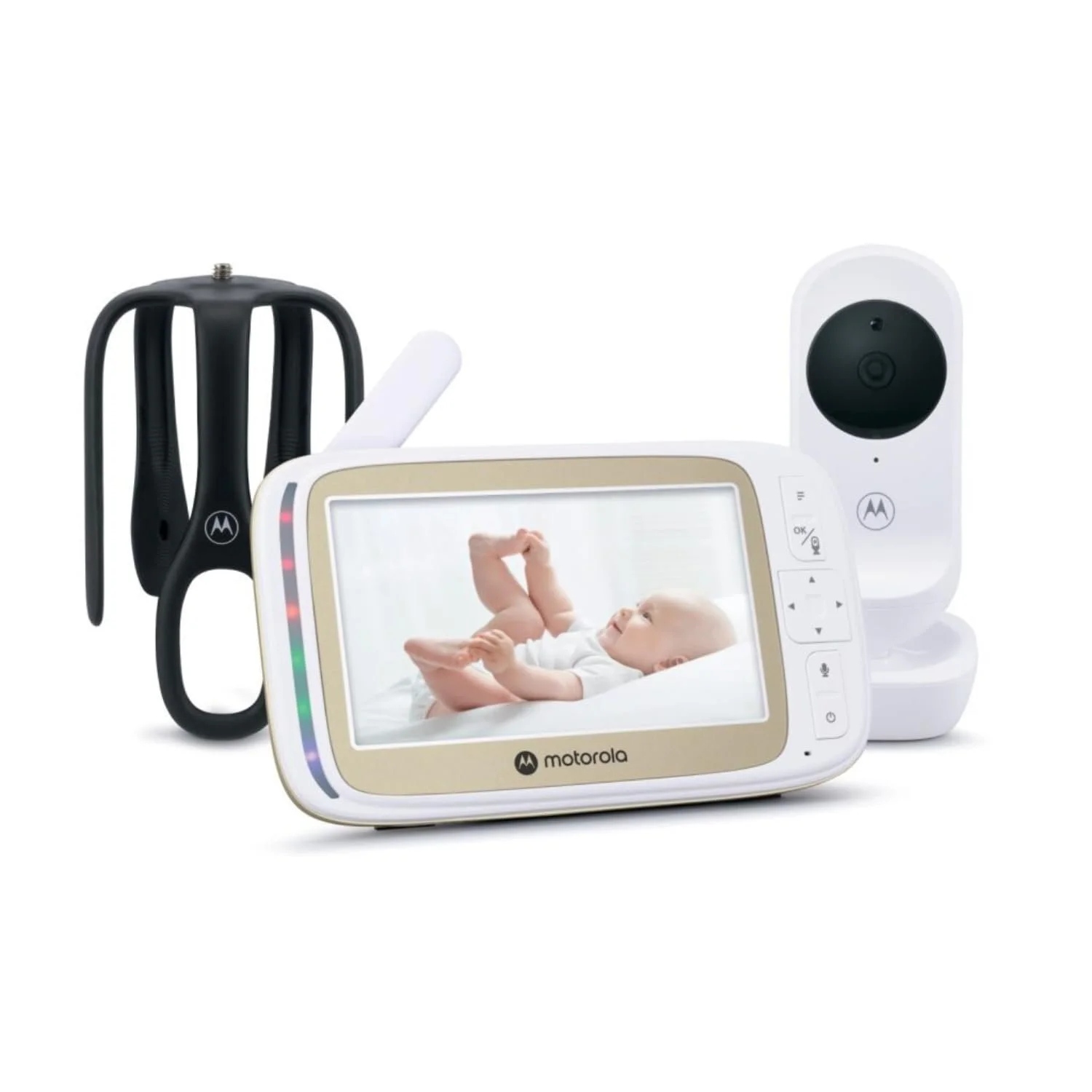 Відеоняня Motorola Nursery VM45 Connect WiFi 5" 720p HD Інтерком Температурний контроль Тримач Stargrip, фото №1 Відеоняня Motorola Nursery VM45 Connect WiFi 5" 720p HD Інтерком Температурний контроль Тримач Stargrip, фото №1