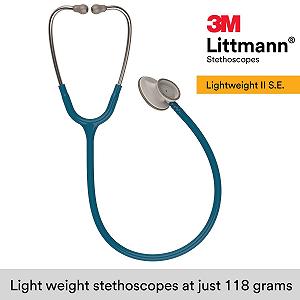 Стетоскоп 3M Littmann Lightweight II S.E. 71см Синий synthetic.ua - Фото 1