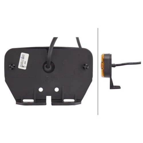 Боковий габаритний ліхтар HELLA 2PS 345 600-071 для DAF SCANIA PACTON FELDBINDER, фото №2