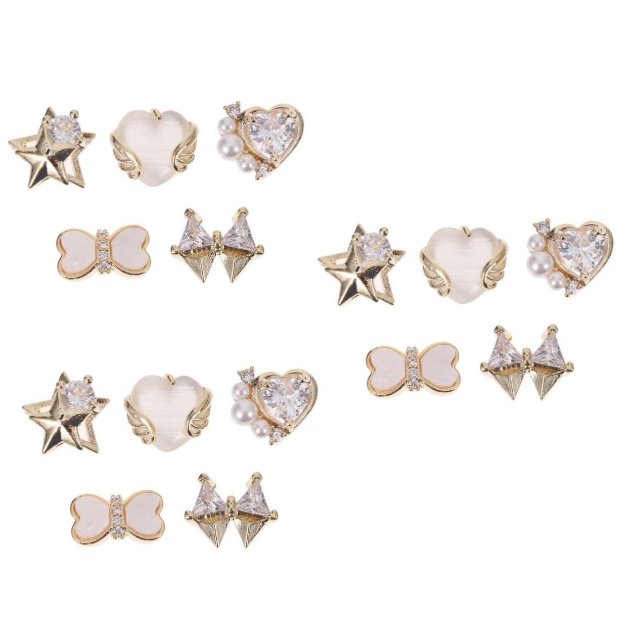 Наклейки для ногтей FRCOLOR 15 шт., декоративные наклейки для ногтей, декоративная наклейка для ногтей DIY, наклейки для ногтей DIY, 3d Haoshi, фото №1