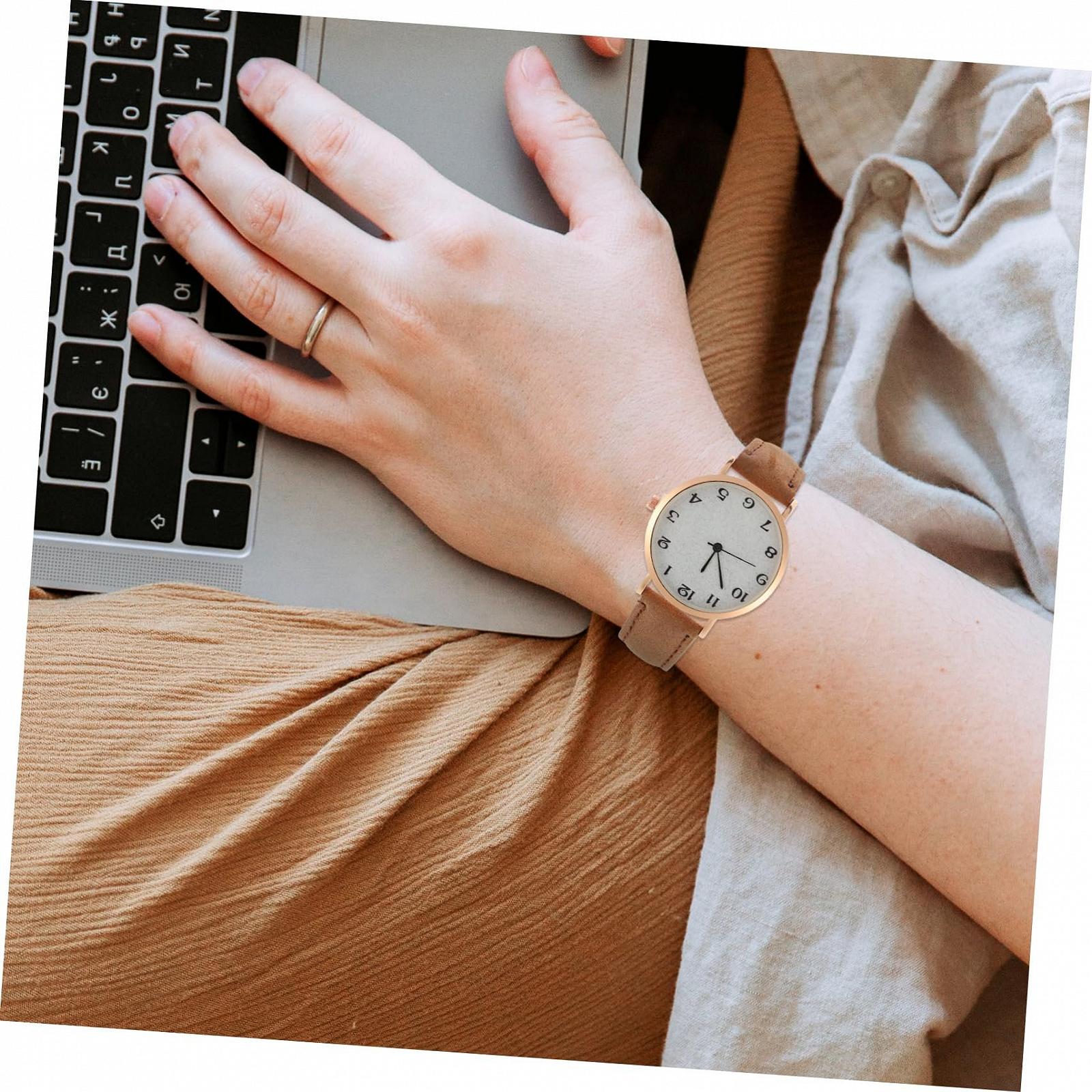 Часы Кварцевые LIFKOME Матовые Розовые, фото №3