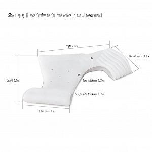 Корректор вальгусной деформации, Мягкие дышащие носки для коррекции Hallux Valgus, Ортопедическая шина. synthetic.ua - Фото 1