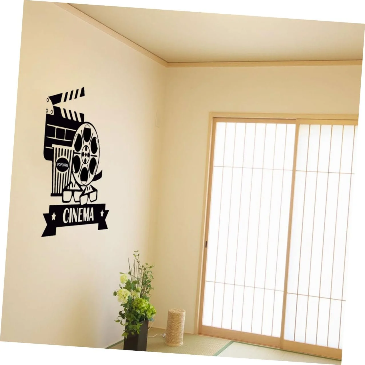 Наклейка на стіну NOLITOY Кіно Самоклеюча ПВХ, фото №4