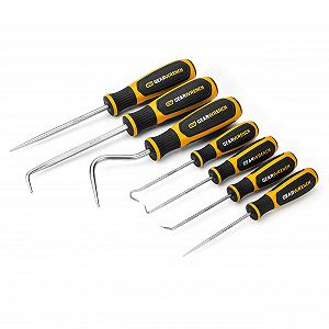 Набір GearWrench 84000H Hook End Selection 7 шт. Поліроване лезо з легованої сталі - Фото 1