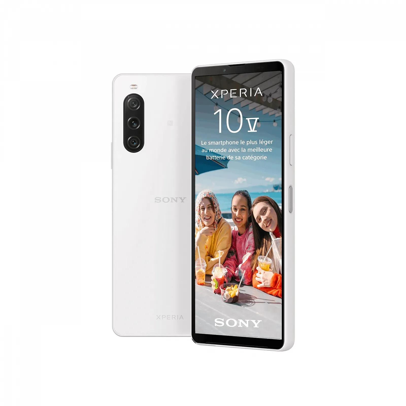Смартфон Sony Xperia 10 V 5G 6/128GB Dual SIM White, фото №1