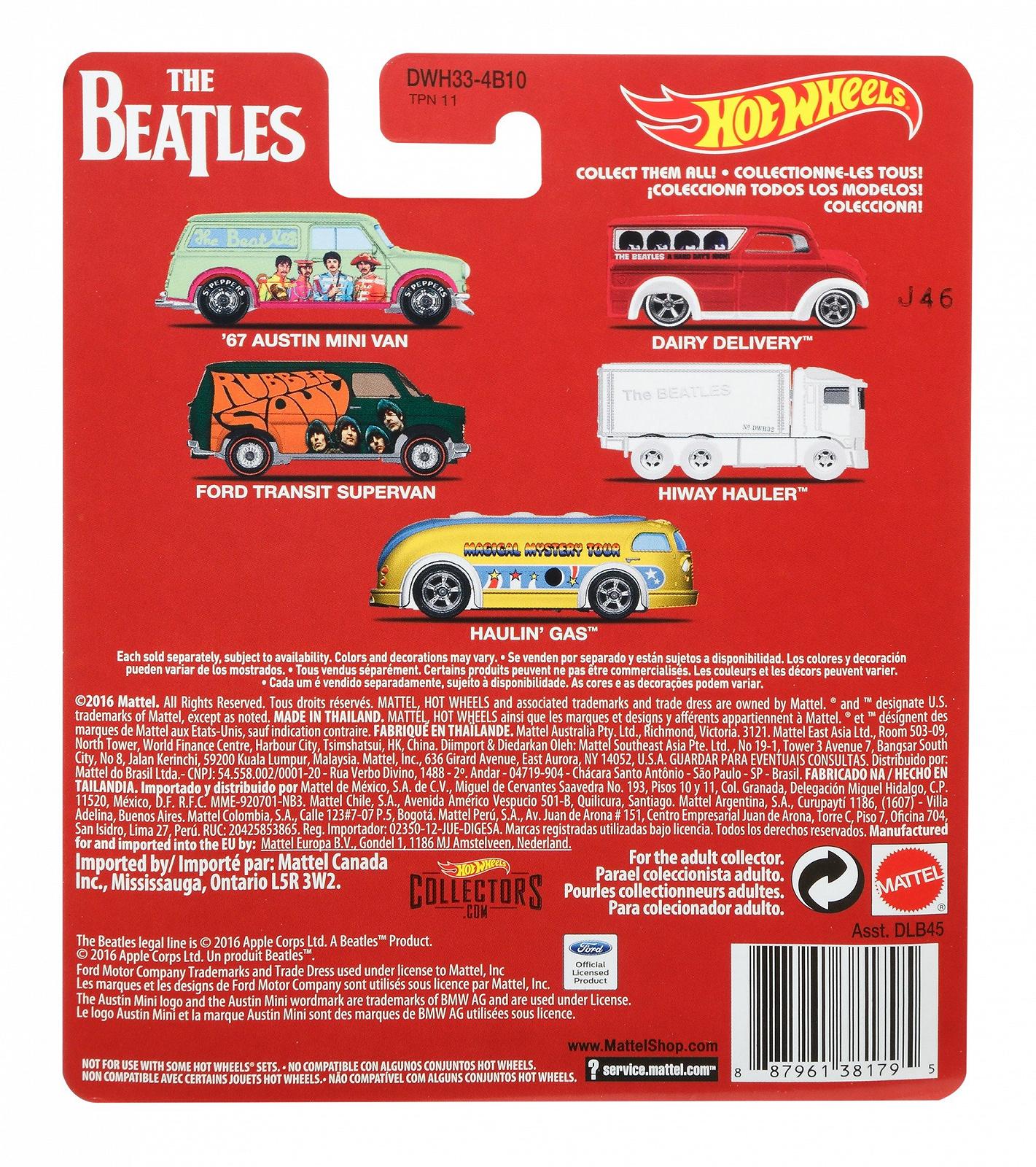 Машинка Hot Wheels Beatles Dairy Delivery, фото №5