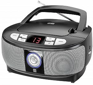 Стереосистема Dual P 49-1 с CD-проигрывателем FM-радио, LED-дисплей, питание от сети или аккумулятора, черный - Фото 1
