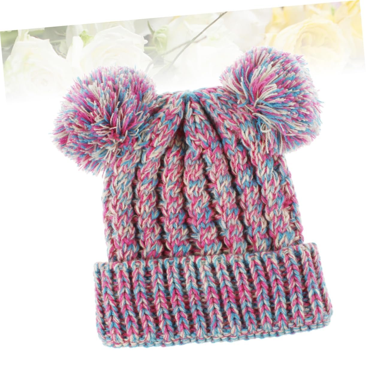 В'язана шапка з помпоном LIFKOME, 2 шт., тепла, фото №2 В'язана шапка з помпоном LIFKOME, 2 шт., тепла, фото №2