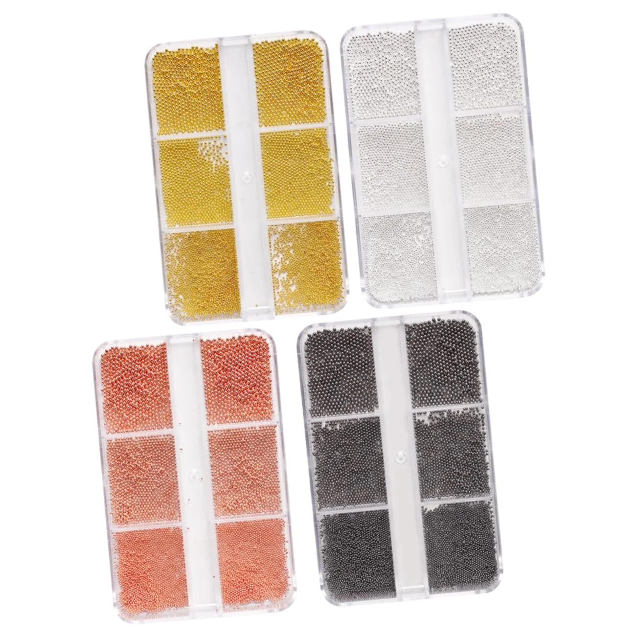 Намистини Сталевіaodam, 8 коробок, ікорні, фото №9