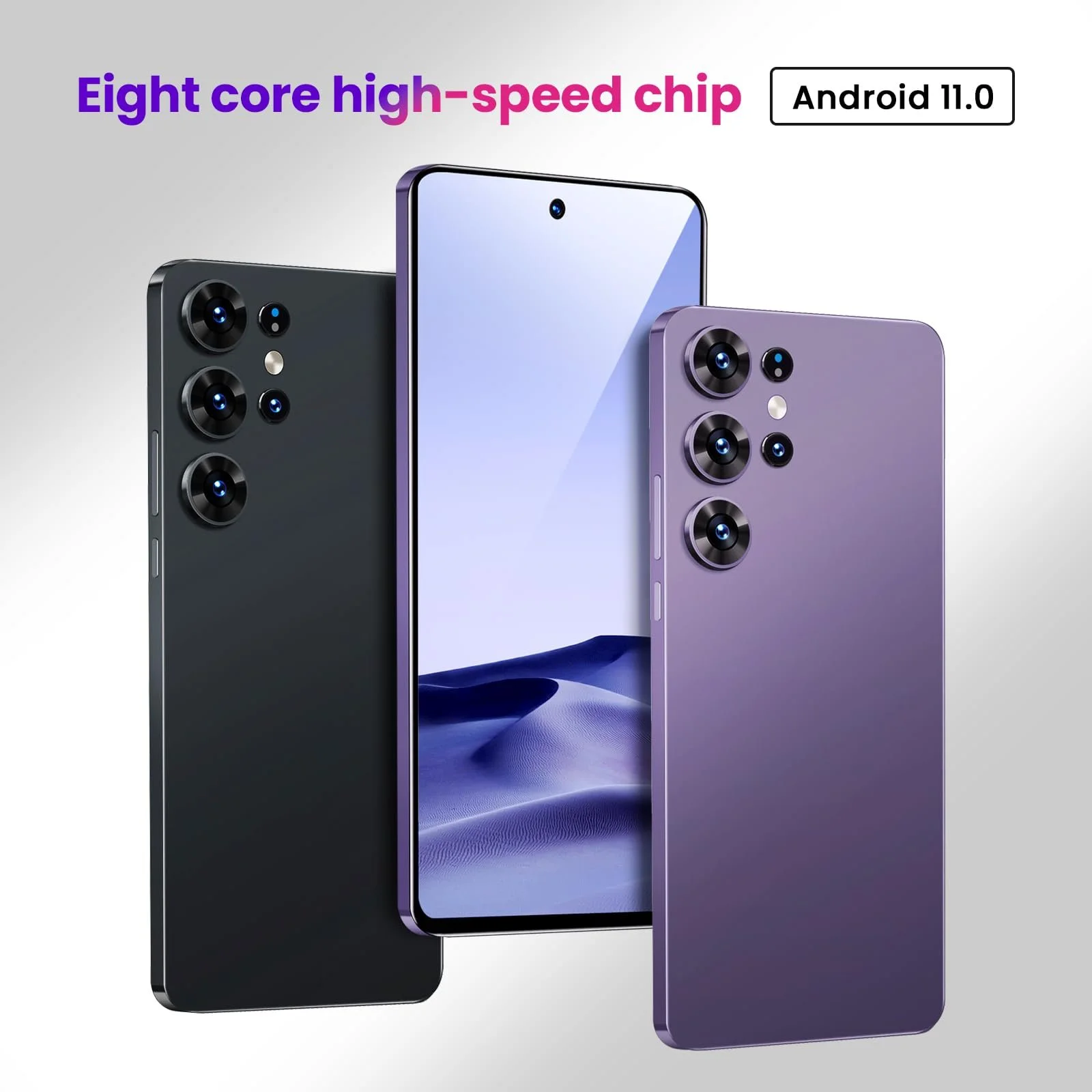 Мобильный телефон 4G LTE 4GB RAM 64GB ROM 8-Core 6.0" Silver, фото №4