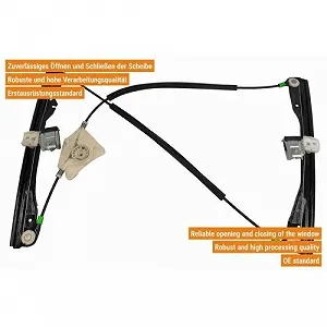 Склопідйомник VAICO V10-2179 Original VAICO Quality для SEAT SKODA VAG synthetic.ua - Фото 1