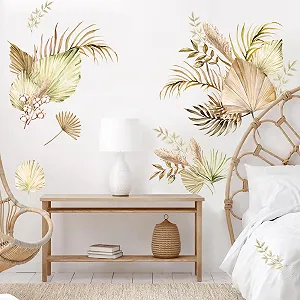 Наклейка на стіну TOARTI Boho Palm Tree Leaves вінілова водонепроникна ціна на synthetic.ua - Фото 1 Наклейка на стіну TOARTI Boho Palm Tree Leaves вінілова водонепроникна synthetic.ua - Фото 1