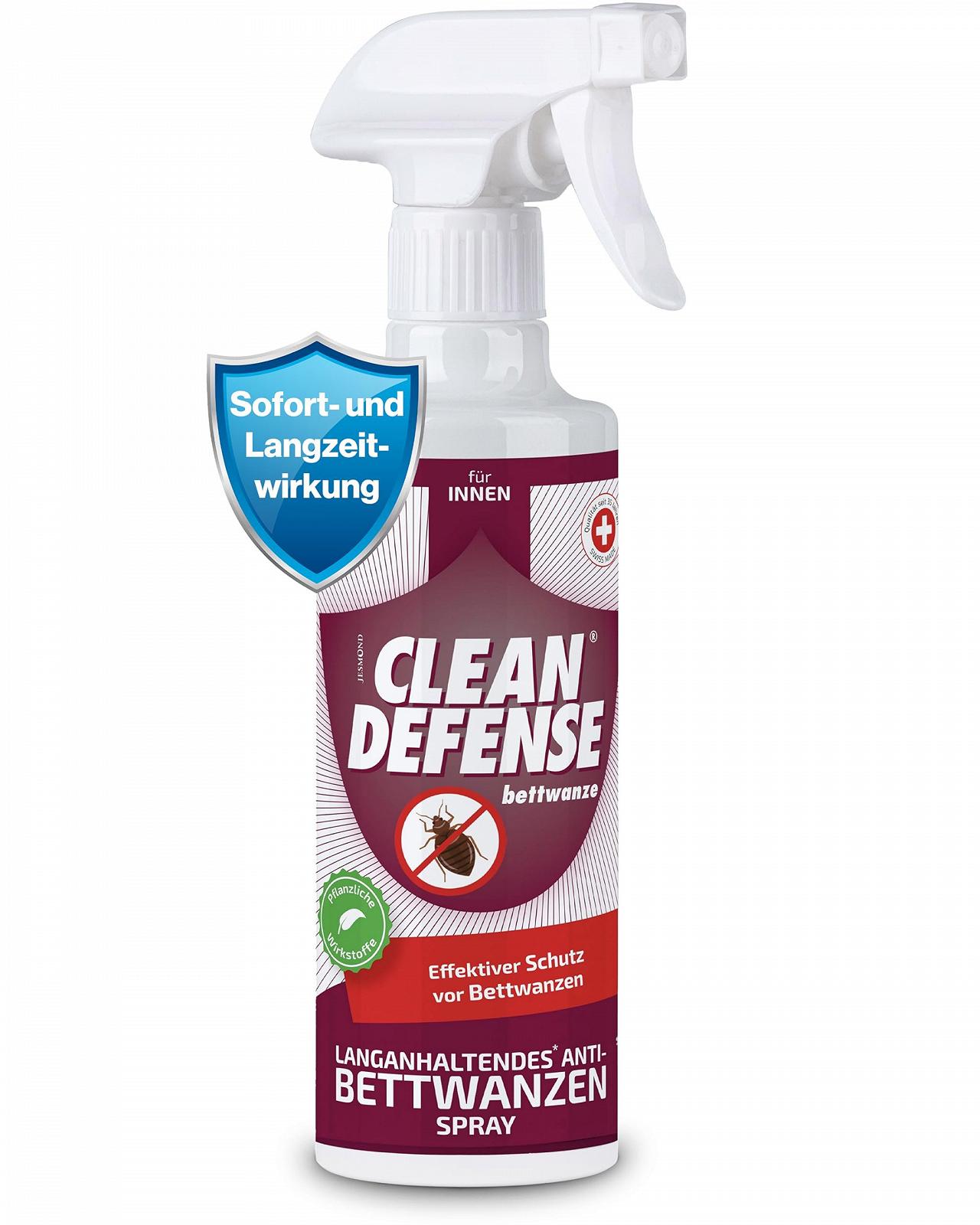 Спрей від клопів CLEAN DEFENSE натуральний без запаху 375 мл, фото №6