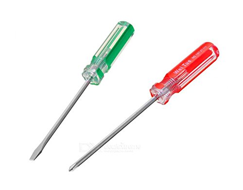 Набор отверток WEITUS No 101 3 75 мм Phillips и Slotted – красный и зелёный, фото №2