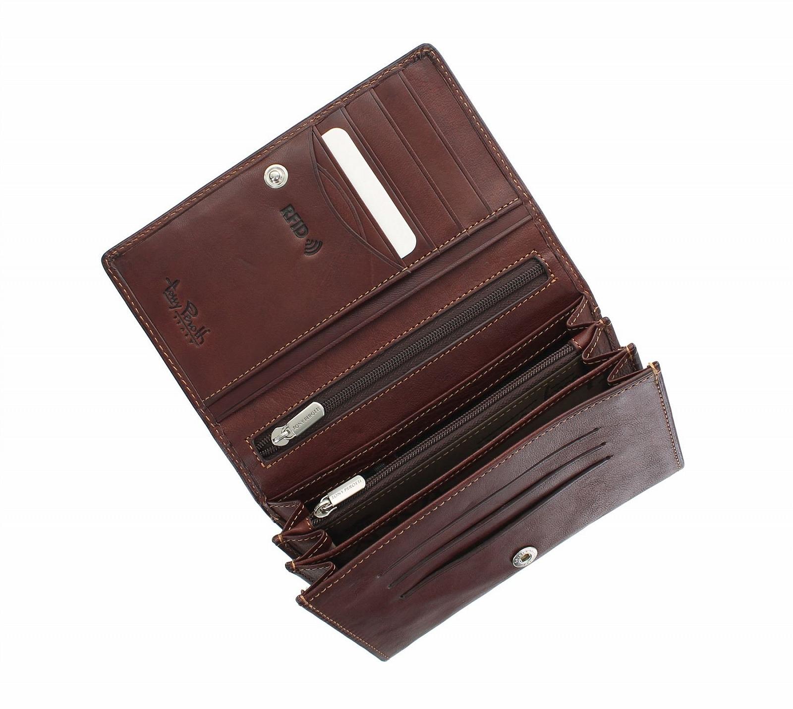 Гаманець Tony Perotti шкіряний з RFID захистом 1007_1, фото №3