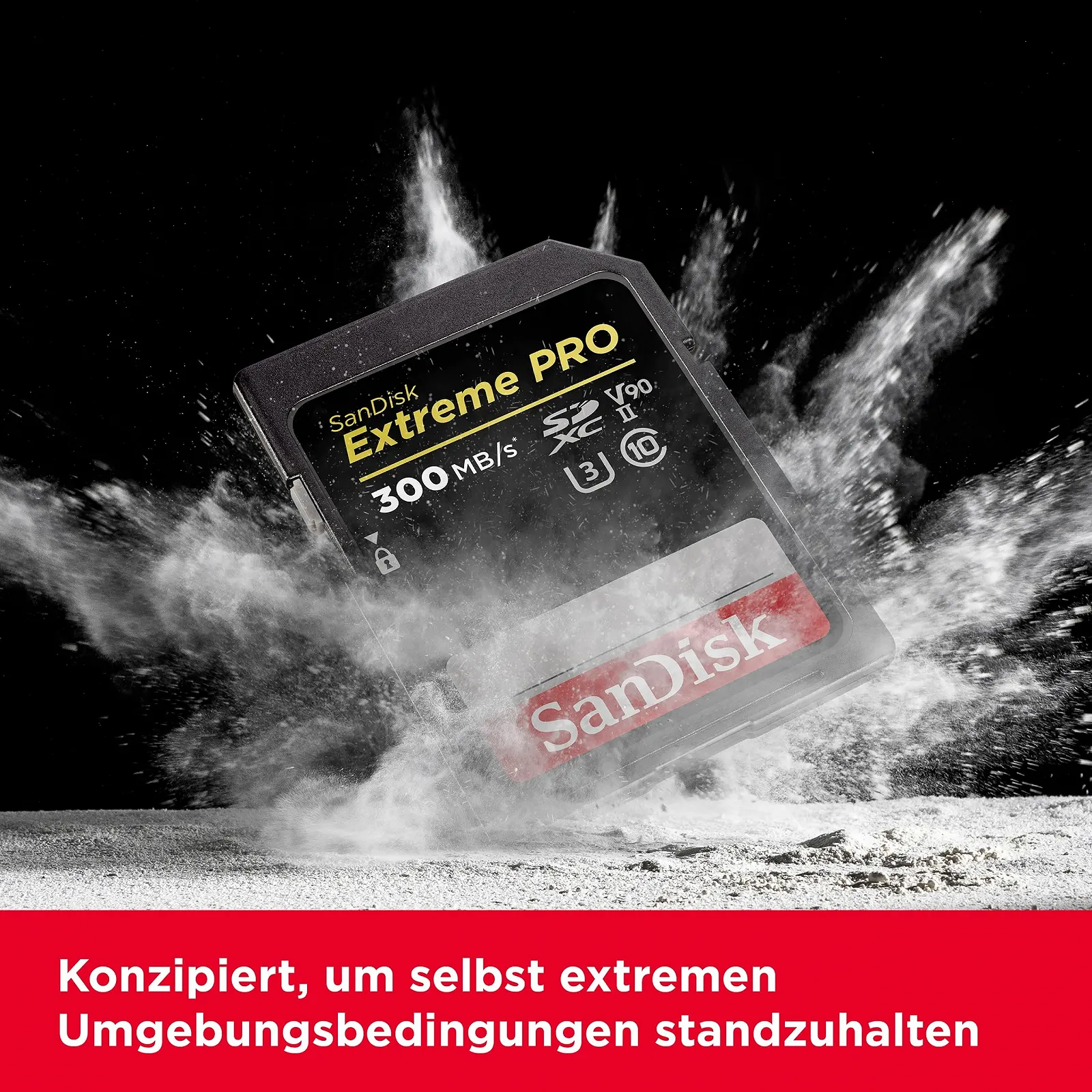 Карта памяти SanDisk Extreme PRO SDHC UHS-II V90 128GB 300 MB/s, фото №5 Карта памяти SanDisk Extreme PRO SDHC UHS-II V90 128GB 300 MB/s, фото №5