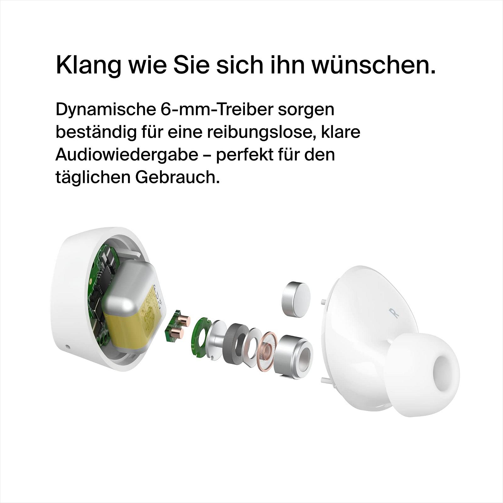 Навушники Belkin SoundForm Bolt True Wireless Внутрішньоканальні Бездротові З мікрофоном До 28 годин Автономна робота Чорний, фото №4