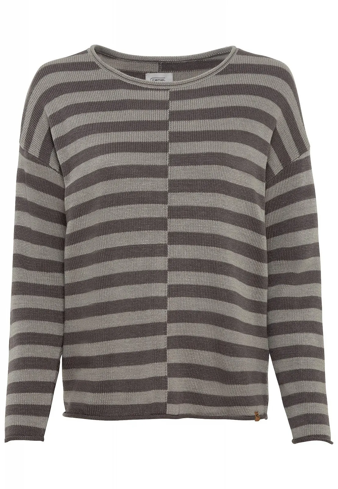 В'язаний джемпер в смужку camel active Жіночий, фото №2 В'язаний джемпер в смужку camel active Жіночий, фото №2