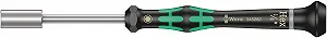 Викрутка-торцевий ключ Wera 2069 1/4 x 60 мм Сріблястий - Фото 1