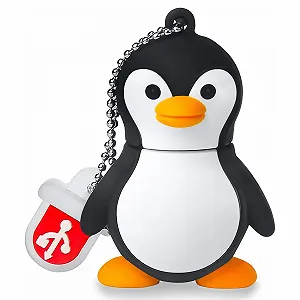 Купити USB-флеш-накопичувач BORLTER CLAMP 64GB Пінгвін - Фото 1 USB-флеш-накопичувач BORLTER CLAMP 64GB Пінгвін - Фото 1