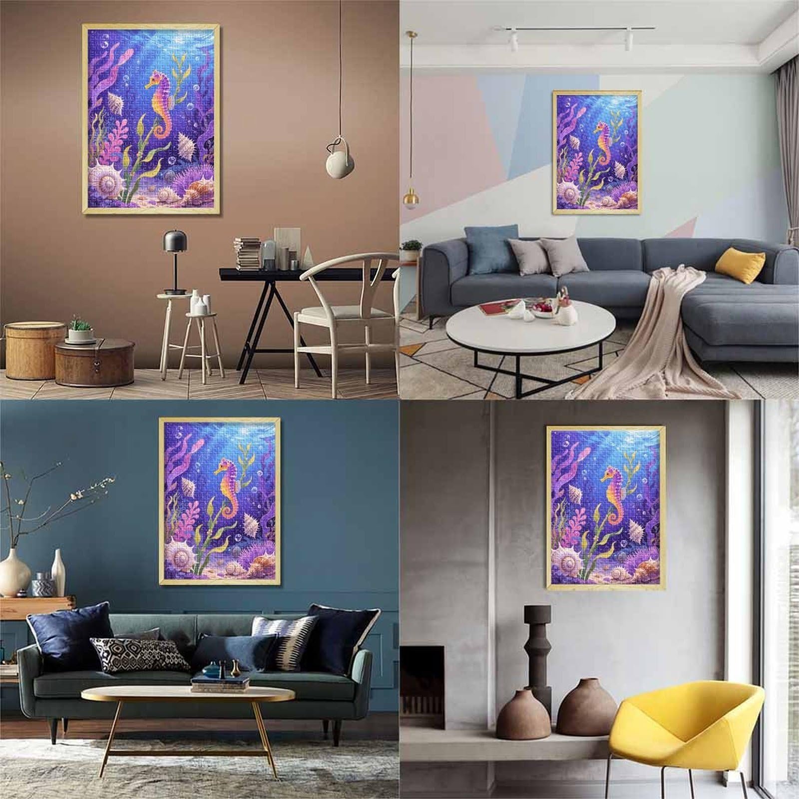 Пазл SeaPferd Seahorse Seabed 1000 деталей 70 x 50 см, фото №3 Пазл SeaPferd Seahorse Seabed 1000 деталей 70 x 50 см, фото №3