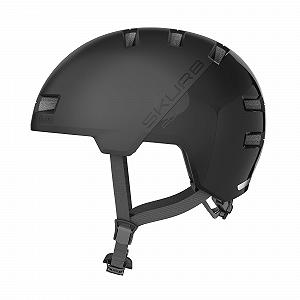 Шолом City ABUS Skurb ACE, M (55-59 см), чорний (velvet black) - Фото 1