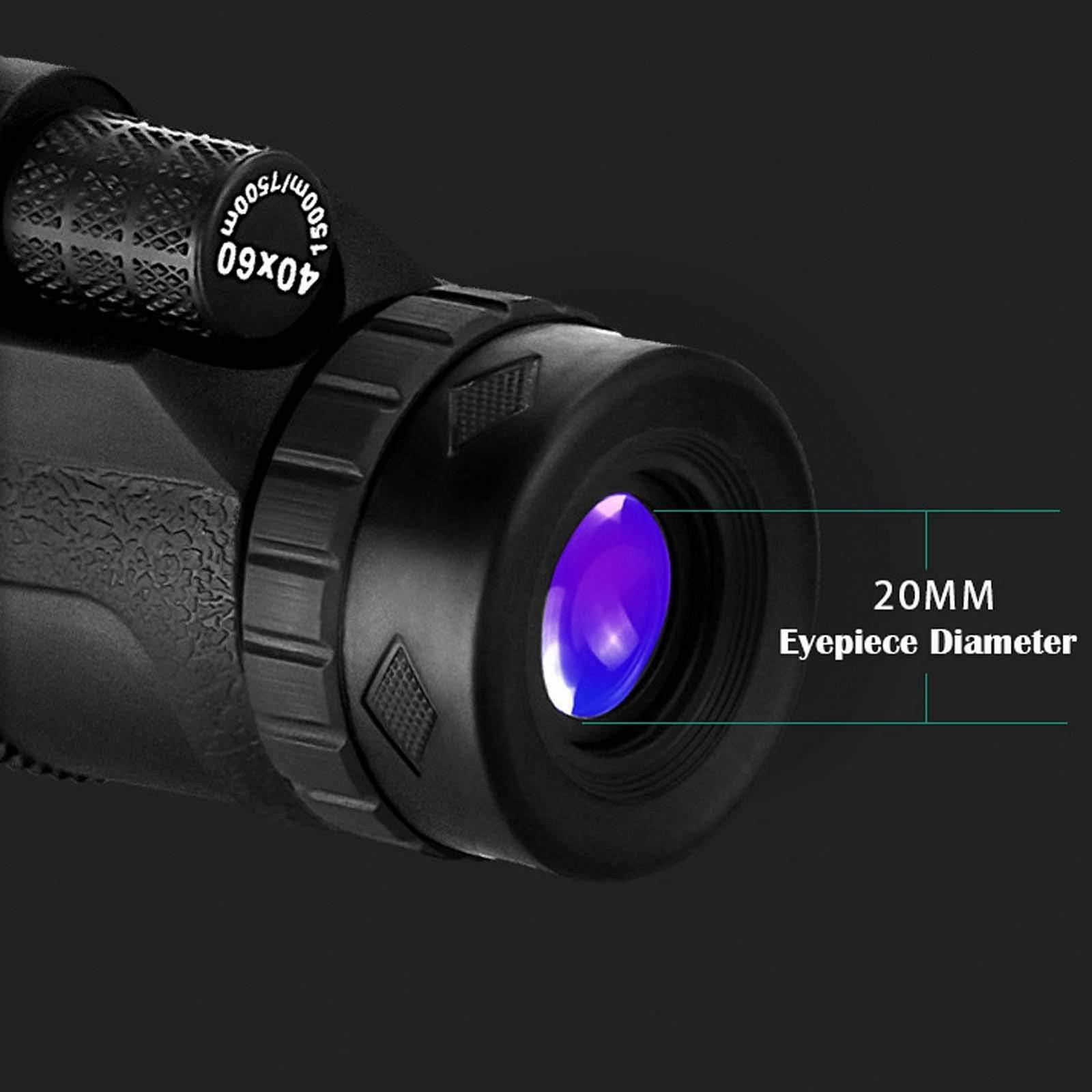 Монокуляр MRKU 40x60 HD Водонепроникний з компасом тримачем для смартфона штатив, фото №5 Монокуляр MRKU 40x60 HD Водонепроникний з компасом тримачем для смартфона штатив, фото №5